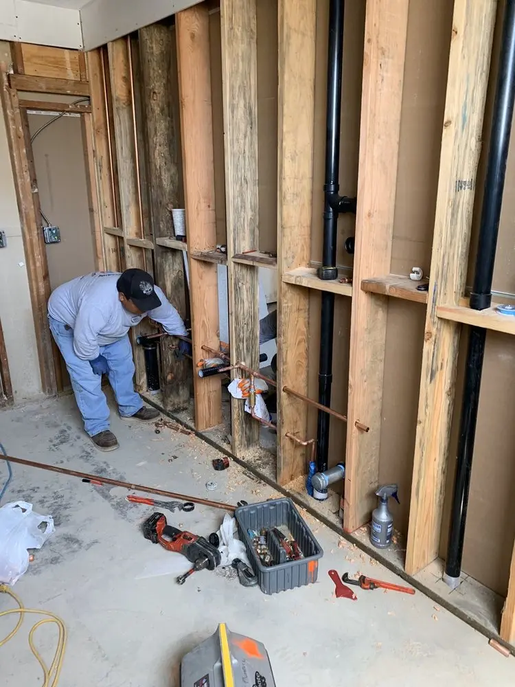 Commercial rough-in plumbing for Water Heater Replacement in Highland Falls